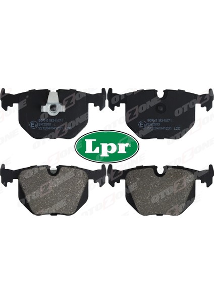 Fren Balatası Arka Bmw E38 E46 E53 E83 Z4 M5 E39 Range Rover 3 L322 02 12