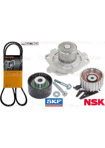 T15.170 - Devirdaimli Eksantrik Gergi Kiti 190×240 Doblo-Bravo-Brava 1.9d-1.9jtd-Astra H-Vectra C T