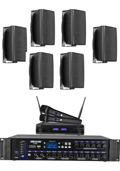 Drt-6 Sütun Hoparlör Mağaza Dükkan Kafe Seslendirme ve Okul Anons Sistemi fiyatları