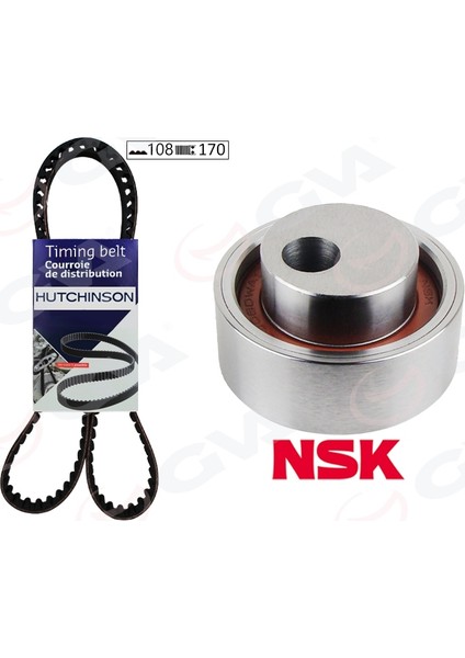 Eksantrik Gergi Kiti 108X170 P106-206-306-307-405-PARTNER-BERLINGO-XSARA-SAXO 1.4 TU3JP K015175XS