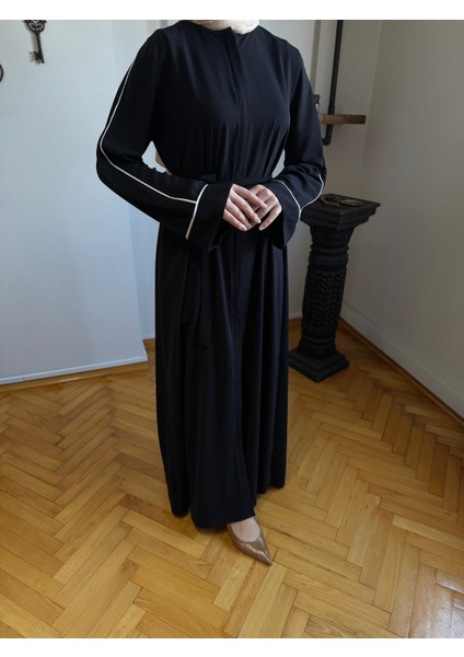 Gizli Patlı Biyeli Abaya Kol Ferace 5058 modelleri