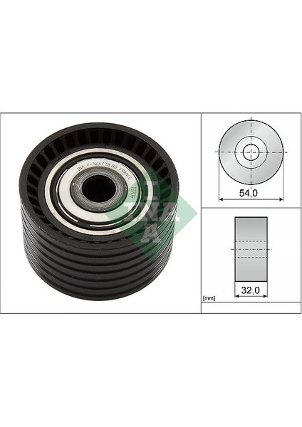 532022110 Eksantrik Gergi Rulmanı Clıo-Megane 1.4 16V-CLIO-LAGUNA-TRAFIC 2.0 16V-SCENIC 1.6