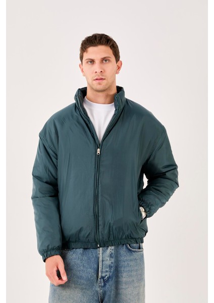 X-2008 Etek Kol Lastikli Fermuarlı Içi Elyaflı Mont modelleri