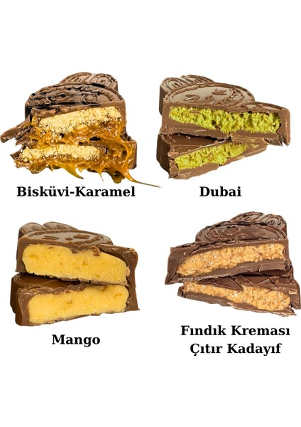 Sheby’s Monster Chocolate 4 Çeşit Dolgulu (Labubu Çikolatası 35GR x 4 Adet) fiyatları