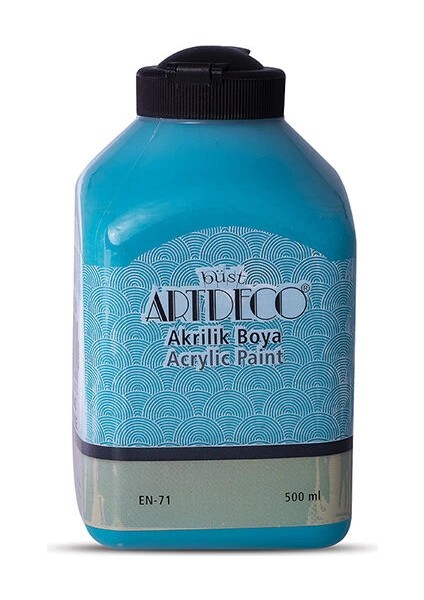 Akrilik Boya 500 Ml. 3632 Turkuaz