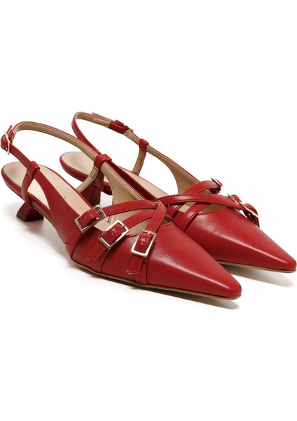 Kadın Topuklu/ Stiletto 1971010 Nacree Capra Rosso modelleri