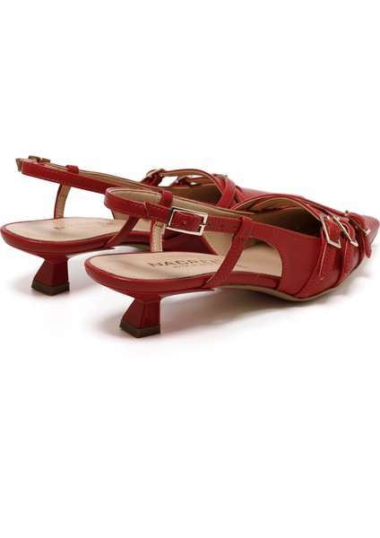 Kadın Topuklu/ Stiletto 1971010 Nacree Capra Rosso indirimleri
