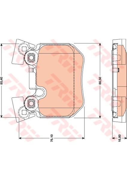 Fren Balatası Arka Bmw E81 E82 E88 E90 E92