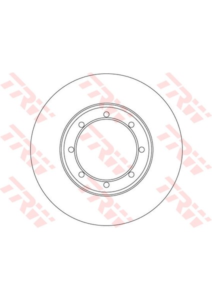 Arka Fren Aynası Renault Master Iıı 10 Opel Movano B 10 2.3dci 302X18X 8delik Çift Teker