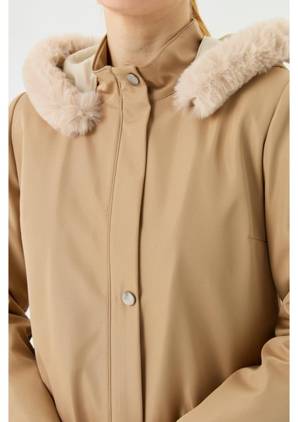 Kışlık Kadın Araboy Kaban Su Itici Kumaş 20230 fiyatları