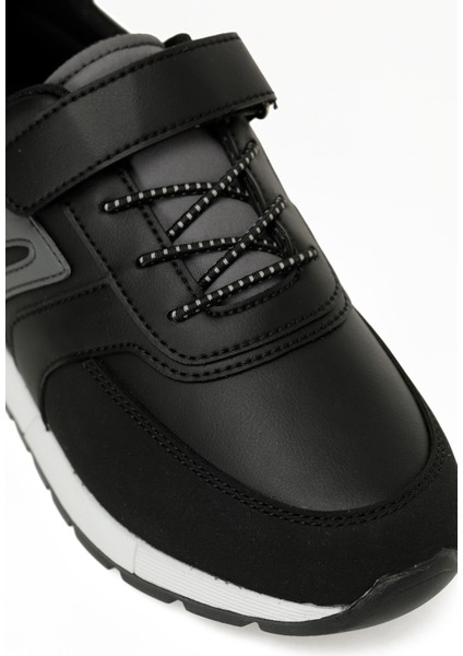 OZESY.F5PR Siyah Erkek Çocuk Sneaker
