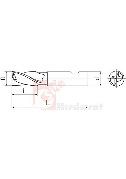 Zps-Fn Uzun Freze 14MM Dın 327 2z fiyatları