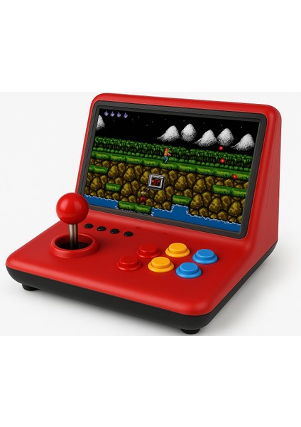 Büyük Ekran 9-Inch Joystick Oyun Konsolu Klasik Retro Arcade 20.000 Adet Oyun