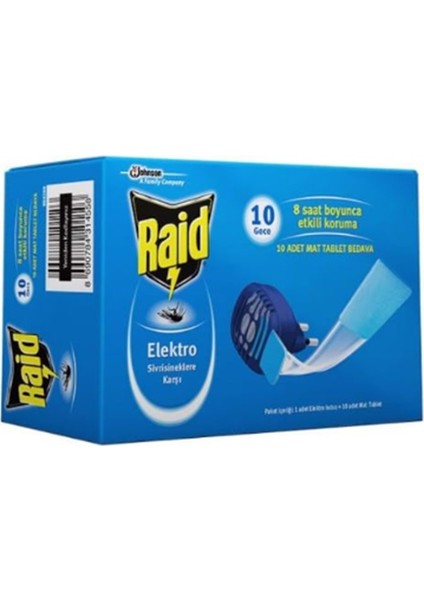 Rai̇d Elektro Isitici +10 Yedek 4558 | 1 Adet