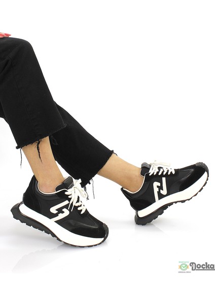 Lufıan Kadın Hakiki Deri Kalın Taban Mevsimlik Sneaker Spor Ayakkabı L5ZY/S30032