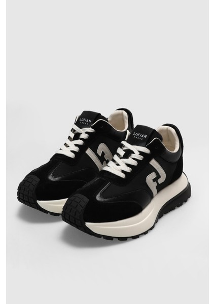 Lufıan Kadın Hakiki Deri Kalın Taban Mevsimlik Sneaker Spor Ayakkabı L5ZY/S30032 indirimleri