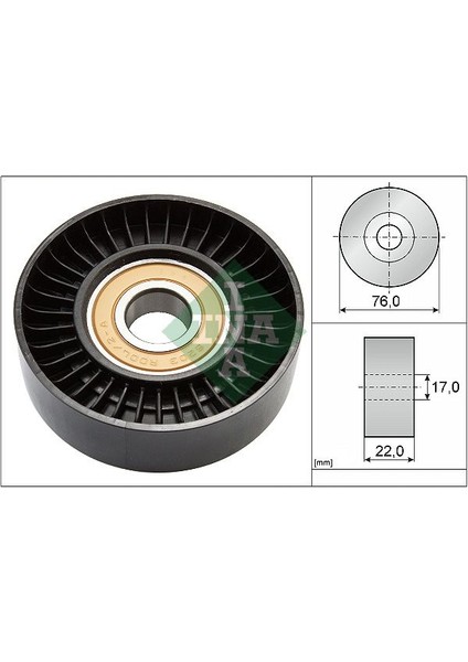 Kayıs Gergı Rulmanı Mercedes W168 W169 W245 W414