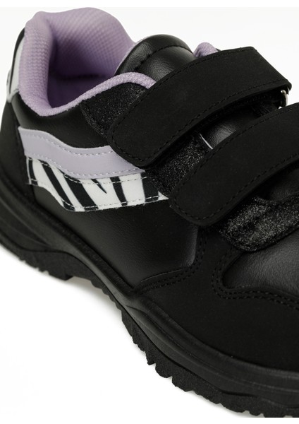 ZERA.F5PR Siyah Kız Çocuk Spor Ayakkabı