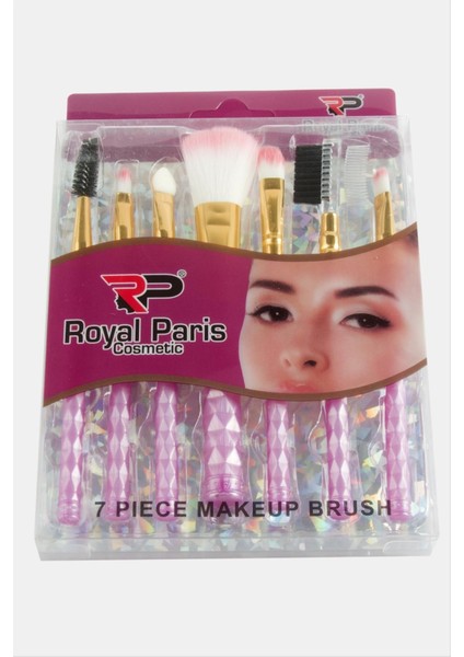 Wizard 7 Adet Royal Paris Lüks Fırça Seti-Renkli modelleri