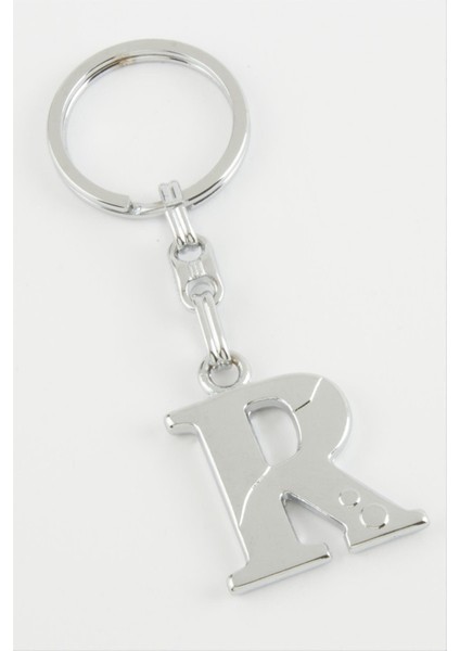 Ds-Derin Harfli Metal Anahtarlık-R