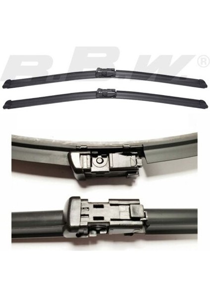 25 Rbw 90502 - Silecek Silgi Süpürgesi Ön (Takım) 21'' 530MM Üstten Geçme Fabıa 00-08 Roomster 07> Polo Golf Bora