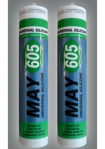 605 Beyaz Silikon Kartuş 280 gr