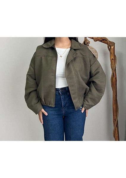 Süet Bomber Ceket