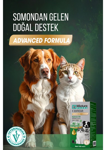 Fjomega Kedi ve Köpek Somon Yağı fırsatları