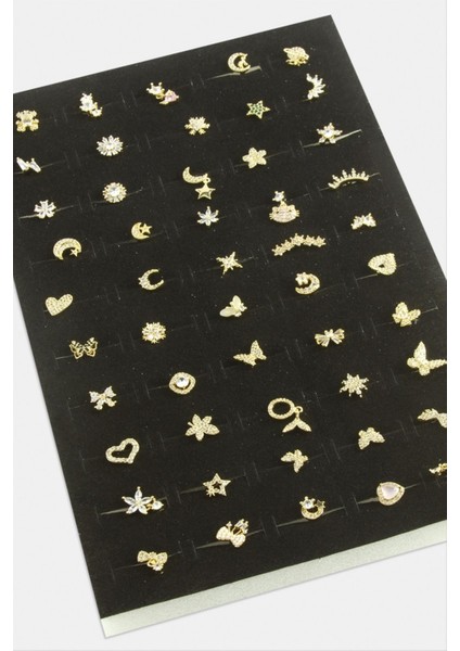 Wizard Tragus Zirkon Taşlı Piercing 1 Adet-Sarı modelleri