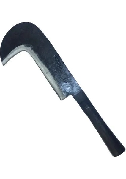 Buğz Sürmene Demir Saplı Orak - 43 cm Uzunlukta Geleneksel Tahıl Hasadı