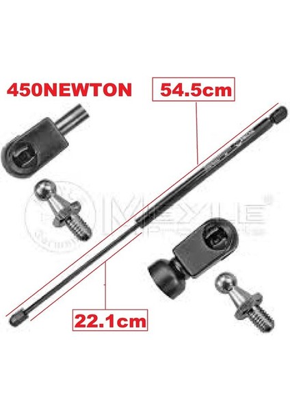 24 Manksan CT2186 - Bagaj Amortisörü (10901) Felicia 95-01 450NEWTON