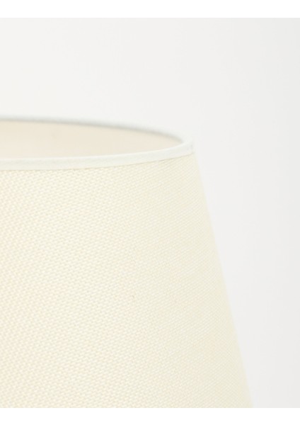 Astra Kumaş Şapkalı Gold Traverten Abajur