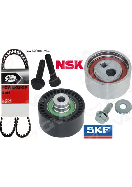 Eksantrik Gergi Kiti 140X254 P206-306-PARTNER-BERLINGO-JUMPY-SCUDO-COROLLA 1.9d 98 Dw8