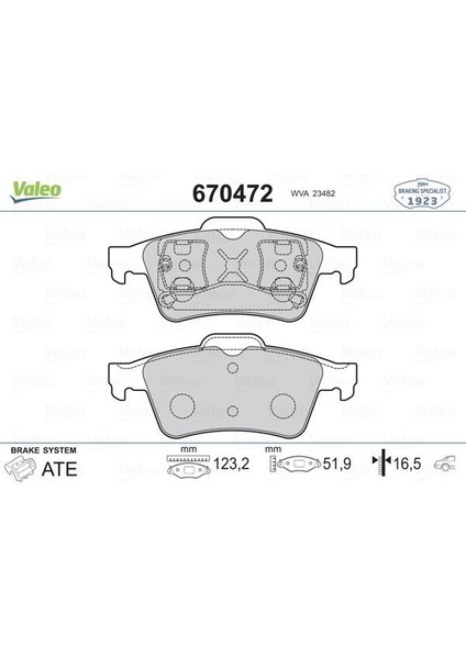 670472 - Arka Balata Lgn Iı 01 Mgn Iı-Latıtude-Vectra C 03 Focus Iı 05 Connec 06 CMAX06 Prımera 02 GDB3292
