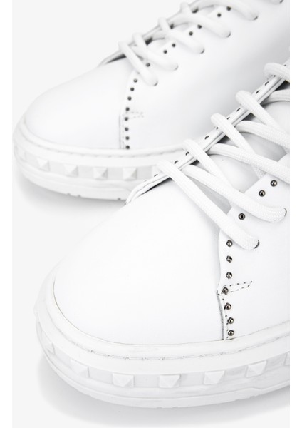 Erkek Hakiki Deri Beyaz Sneakers & Spor Ayakkabı 352 23058 Erk Ayk SK25-26 Beyaz Dr modelleri
