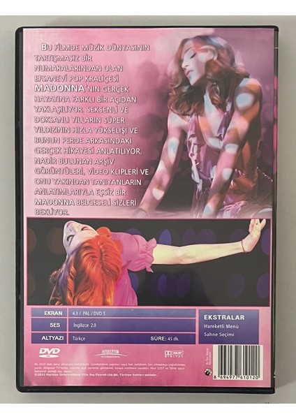 Madonna Une Insolente Passion DVD (Orijnal Baskı Dvd) fiyatları