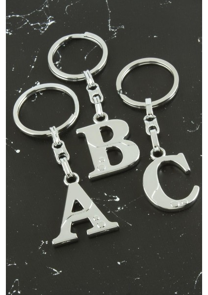 Ds-Derin Harfli Metal Anahtarlık-Ç fiyatları