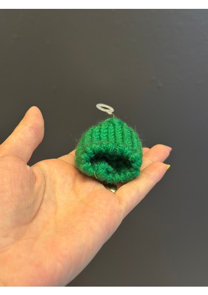Triko Örme Amigurumi Bebek Şapkası Oyuncak Bebek Şapkası 8x5 cm fiyatları
