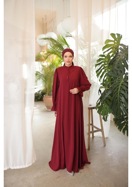 Acı Kahve Yarım Pat Yandan Büzgülü 5073