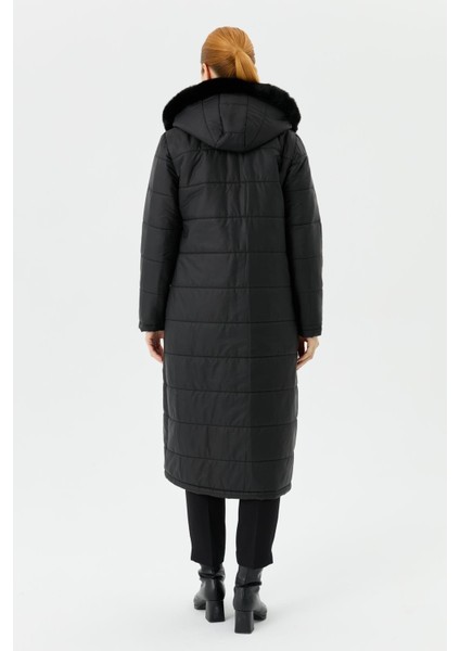 Kadın Kışlık Kaban Şişme Kapitone Kalın Elyaflı 20232 indirimleri