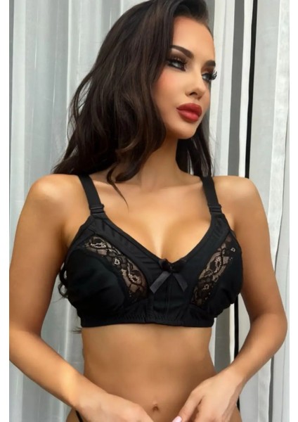 Dantelli Balensiz Toparlayıcı Sütyen