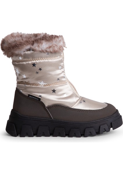 Kız Çocuk Aly Fermuarlı Kar Botu Beige BUCK1148L