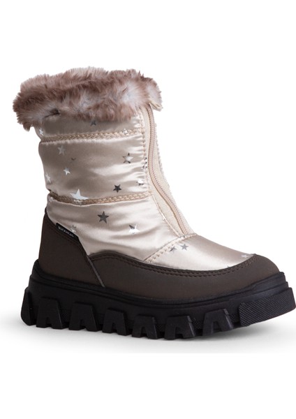 Kız Çocuk Aly Fermuarlı Kar Botu Beige BUCK1148L modelleri
