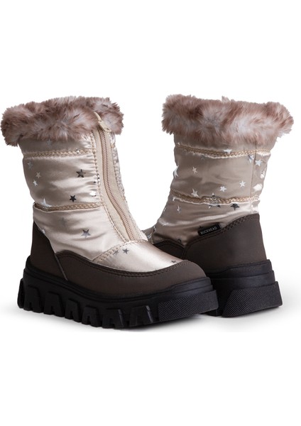 Kız Çocuk Aly Fermuarlı Kar Botu Beige BUCK1148L fırsatları