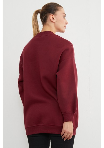 3 Iplik Çiçek Aksesuarlı Oversize Tunik indirimleri