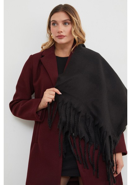 Basic Püsküllü Şal