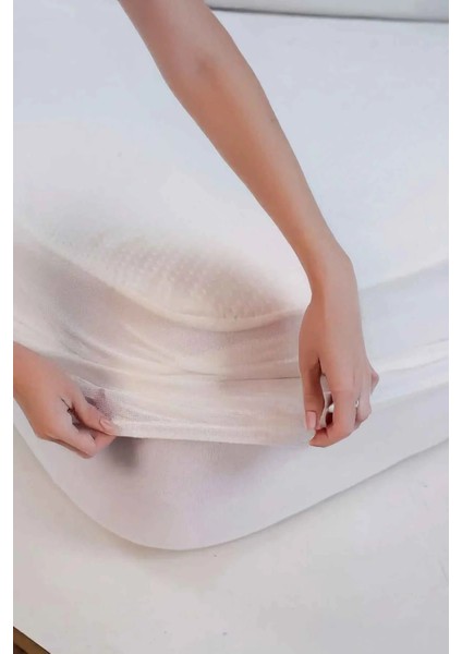 Micro Fitted Ultra Sessiz Ultra Soft Full Kenar Su Sıvı Geçirmez Alez Yatak Koruyucu Beyaz fiyatları