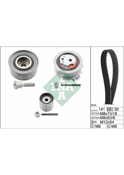 530046310 - Triger Seti Passat-Jetta-Golf5-Octavıa-Toledo-A3-A6 2.0 Tdı 2007-2011 Bkp-Bkd-Bre-Blb