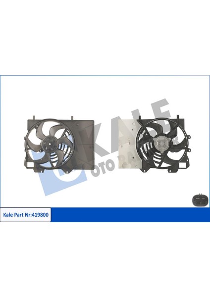 Fan Motoru Komple P2008-P207-P208-P301-C-ELYSEE-C2-C3-CROSSLAND 1.2-1.4-1.6