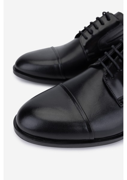 Erkek Hakiki Deri Siyah Klasik Ayakkabı 183 41660 Erk Ayk SK25-26 Sıyah Dr/syh modelleri